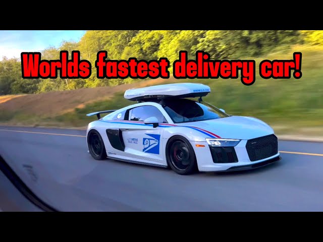 Twin Turbo Audi R8 delivers a secret package