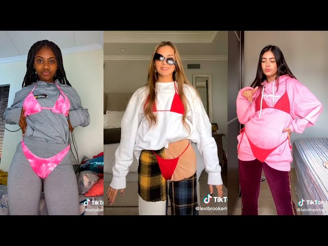 Desperado TikTok Challenge Funny Videos - Show Yourself in Baggy Clothes Then in a Bikini