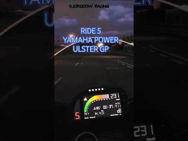 RIDE 5 GAMEPLAY IRELAND ULSTER GP YAMAHA POWER ! ⁠@sjorsioow-racing #ride5gameplay #ride5 #simrace