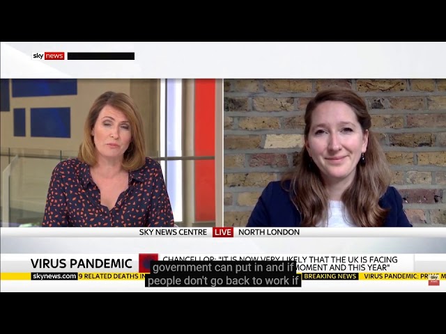 "The economy is designed by us so we can redesign it" | Sky News 13.09.20