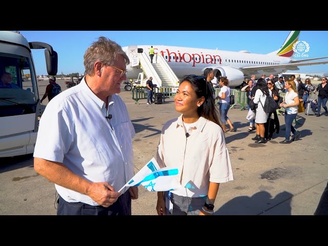 LIVE REPORT FROM BEN GURION AIRPORT WELCOMING NEW OLIM TO ISRAEL 🇪🇹✈️🇮🇱