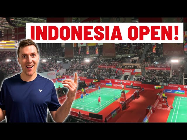 Indonesia Open 2023 - Behind The Scenes + Our Match!