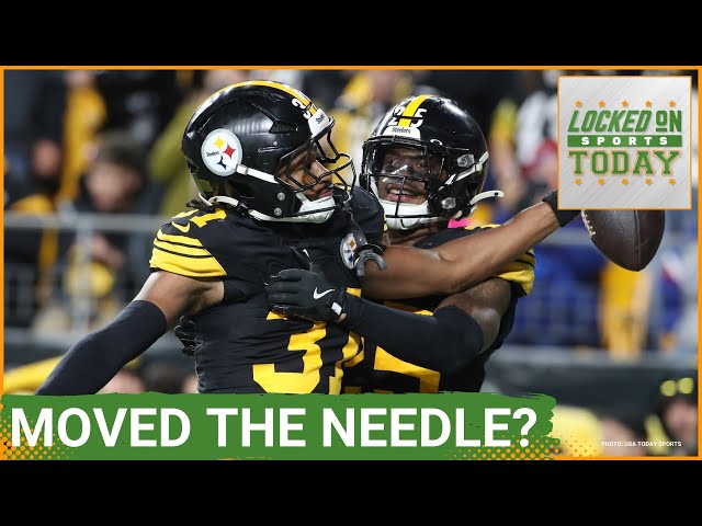 Did the Pittsburgh Steelers really move the needle at the trade deadline?