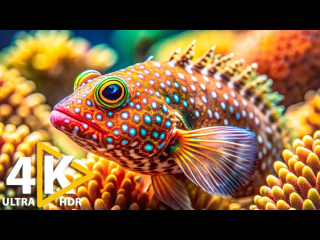 Dive Deep! Aquarium World 4K Ultra HD | A Journey Through the Ocean’s Most Stunning Fish.