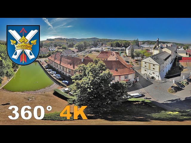 Obec Krušovice VR 360° 4K