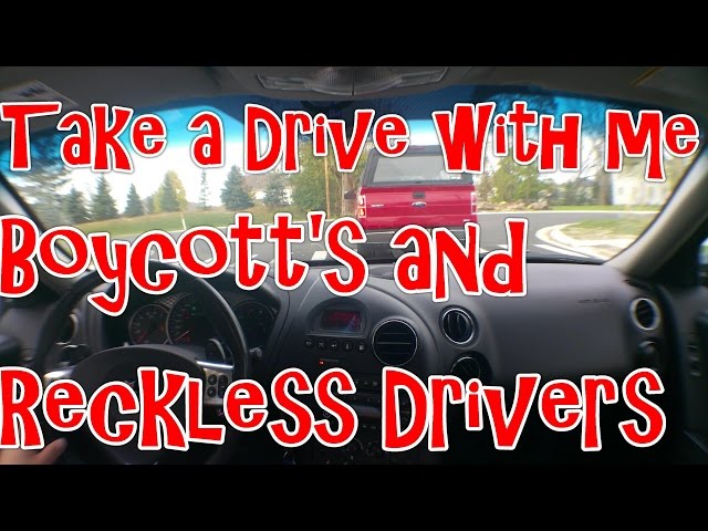 Drive with me in 360 - Boycott's and Reckless Drivers