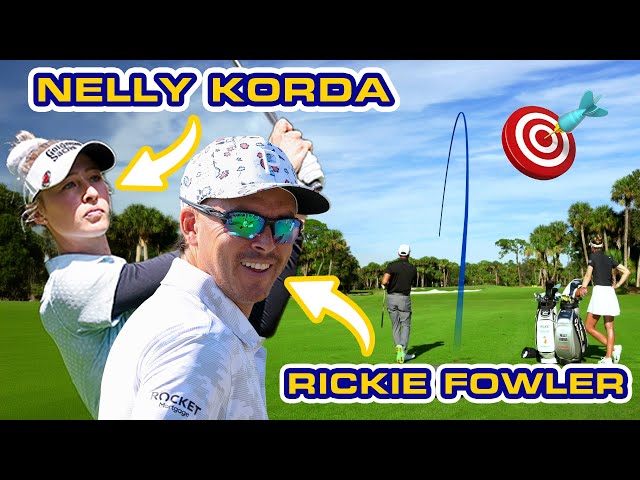 Nelly Korda And Rickie Fowler's Shot Making Clinic | TaylorMade Golf