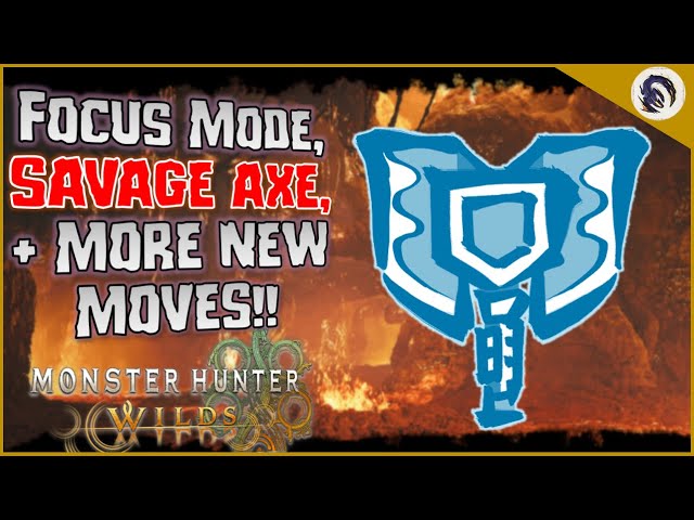 All New CHARGE BLADE Moves in Monster Hunter Wilds!! [OBT]