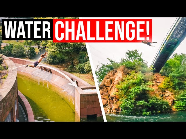 PSYCHO-MODUS auf 14M BRÜCKE! & Massiver SPRUNG übers WASSER! | Parkour in Frankfurt