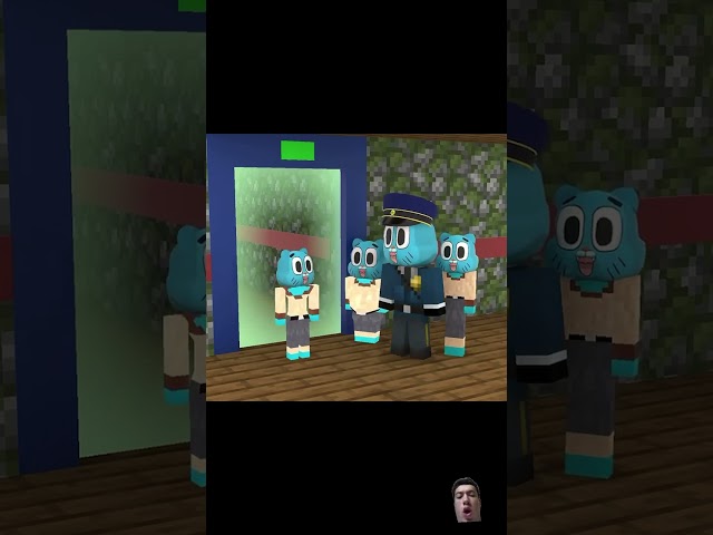 #minecraft #gumballmovie #animation #minecraftanimation #gumball  #monsterschoolanimationminecraft