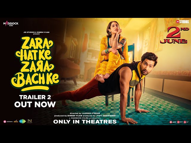 Zara Hatke Zara Bachke Trailer 2 | Vicky Kaushal & Sara Ali Khan | Dinesh V | Laxman U | 2nd June