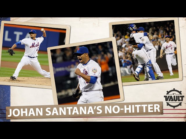 JOHAN SANTANA THROWS FIRST METS NO-HITTER EVER!!