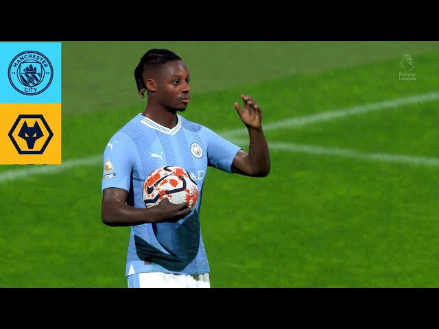 FC 24_ Manchester City vs. Wolves - English Premier League 23/24 Full Match | PS5™ [4K60]