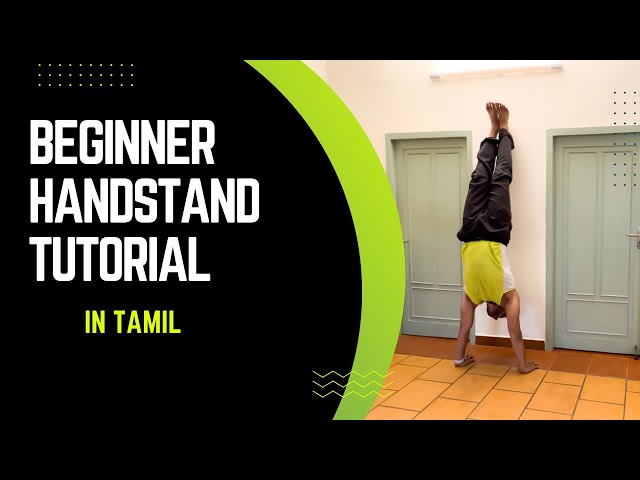 Handstand Tutorial for Beginner- In Tamil