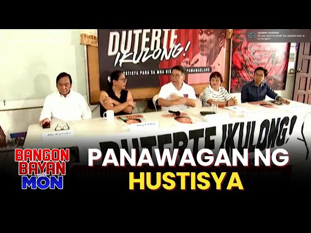 Mga kaanak ng EJK victims, nananawagan ng hustisya | #BangonBayanWithMon