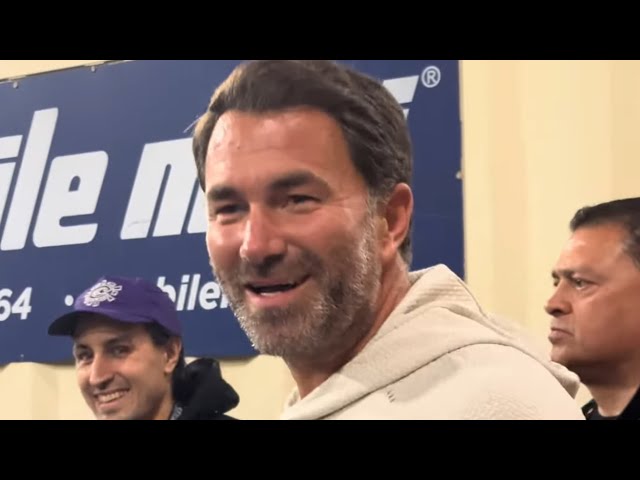 Eddie Hearn REACTS to Mike Tyson SLAPPING Jake Paul