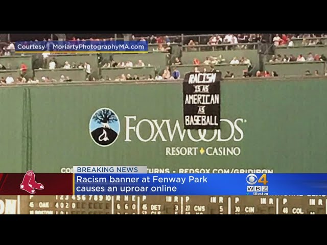 Racism Banner At Fenway Causes Uproar Online