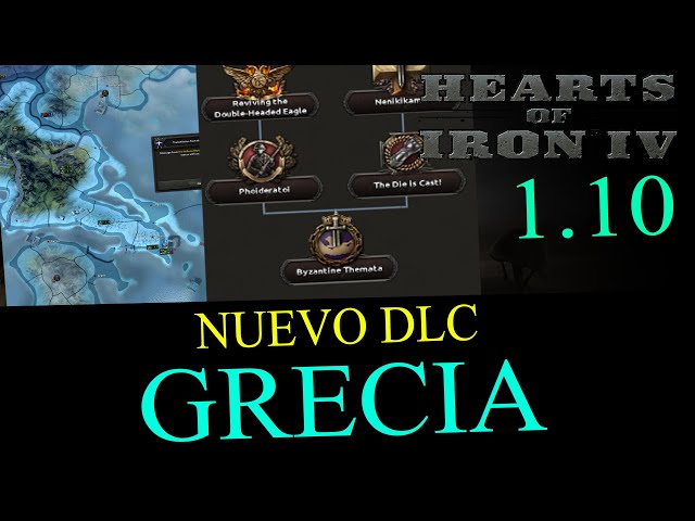 ¡NUEVO DLC DE HEARTS OF IRON IV CENTRADO EN GRECIA! - Hearts of Iron IV en español