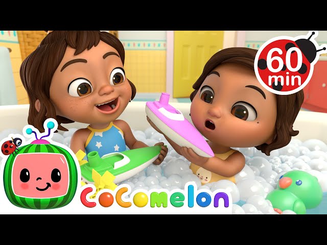 Get Ready for Bedtime with CoComelon - Nina's Bath Song + MORE CoComelon Nursery Rhymes & Kids Songs