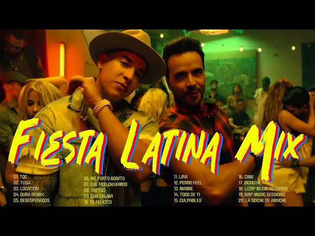 Fiesta Latina Mix 2023 - Maluma, Shakira, Daddy Yankee, Wisin, Nicky Jam - Pop Latino Reggaeton