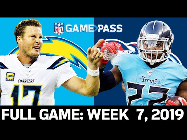 Chargers vs. Titans Week 7, 2019 FULL Game