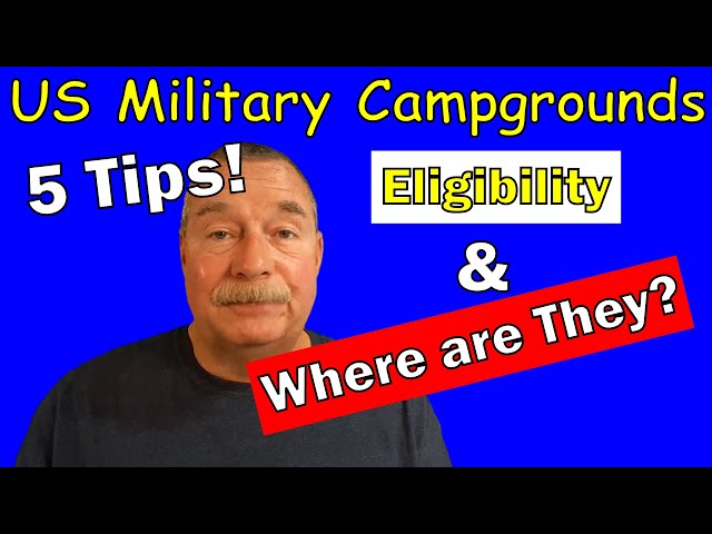 US Military Campgrounds and RV Parks