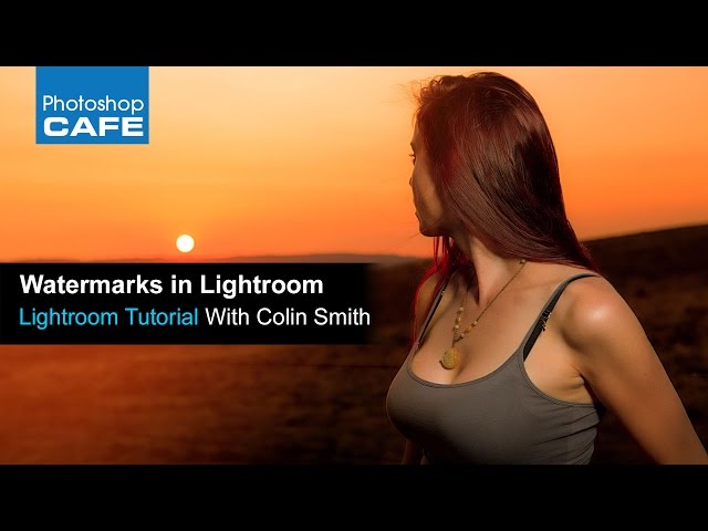 how to Watermark photos in Lightroom 6 | Lightroom CC Tutorial