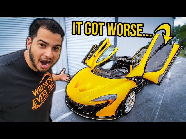 Rebuilding A Flooded $2,000,000 McLaren P1 | Part 2