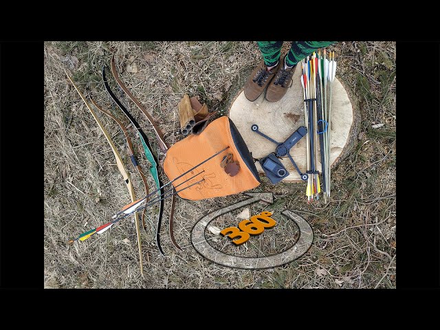 🏹 Wiral LITE & QooCam8K 120fps VS Recurve Bow | 360°