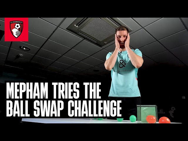 CONTROVERSIAL tactics 🤯 | Chris Mepham tries the Ball Swap Challenge