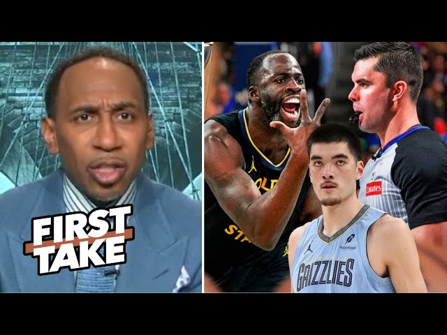 FIRST TAKE | Dirty player! - Stephen A. on Draymond Green's trip of Zach Edey upgraded to Flagrant 1