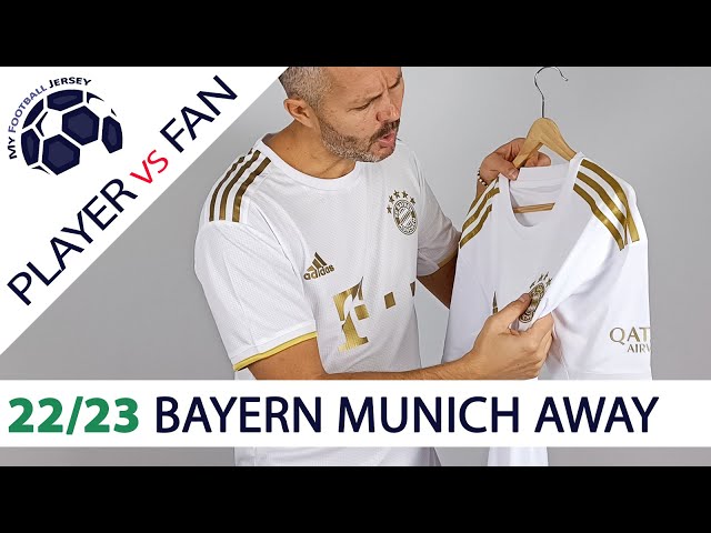 Bayern Munich Away Jersey 22/23 – Player Version Vs Fan Version