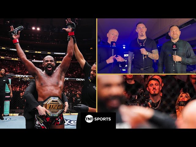 🚨 EXCLUSIVE WITH INTERIM UFC HEAVYWEIGHT CHAMPION TOM ASPINALL AFTER JON JONES VICTORY | #UFC309