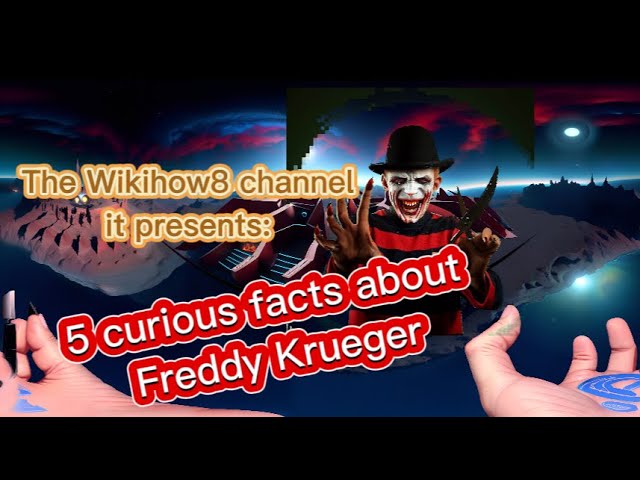 5 curious facts about Freddy Krueger @hardrockinstrumental