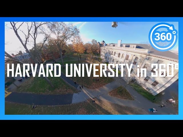 [2020] HARVARD UNIVERSITY in 360° (drone/walking/driving campus tour)