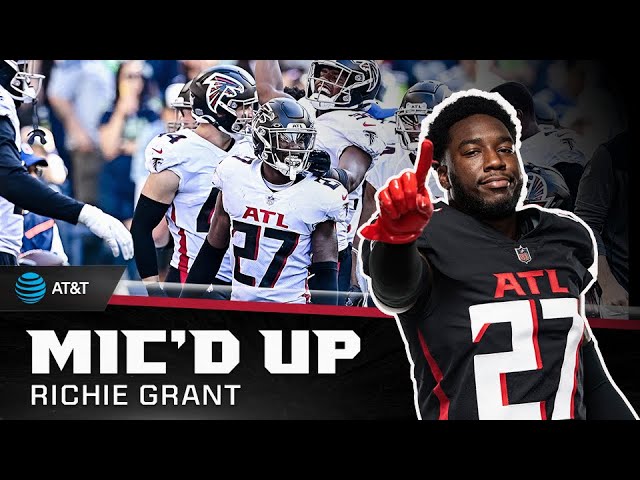 Heavy hitter Richie Grant is Mic'd up against the Tampa Bay Buccaneers | Atlanta Falcons