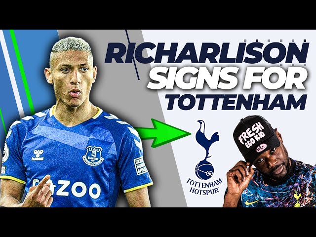 TOTTENHAM SIGN RICHARLISON! GABRIEL JES-WHOOOO? EXPRESSIONS REACTS