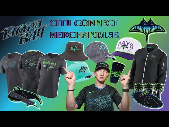 Tampa Bay Rays CITY CONNECT MERCHANDISE UNBOXING! Collections by New Era, Nike REVIEWS.