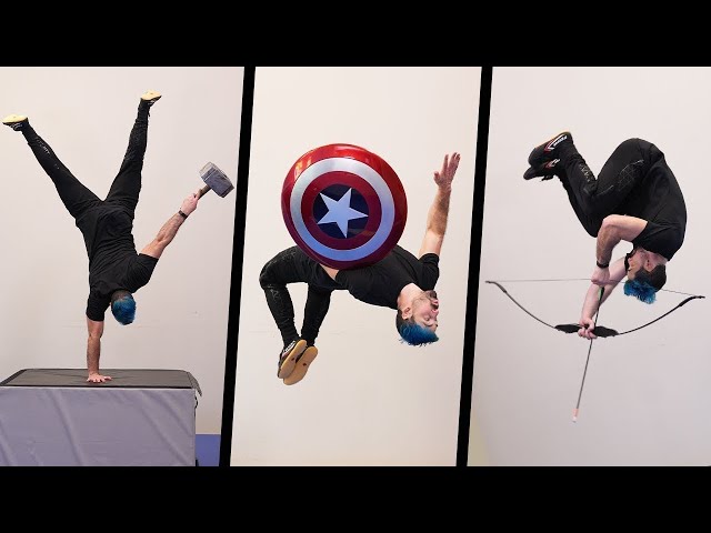 How Different Marvel Characters Do Parkour