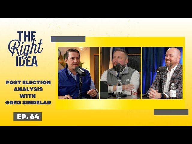 The Right Idea | Episode 64: Post Election Analysis with Greg Sindelar