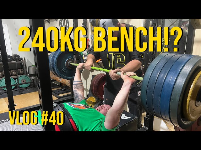 240 KG BANKDRUKKEN !? - BENCHEN MET SANDER VAN ZUTPHEN - VLOG #40