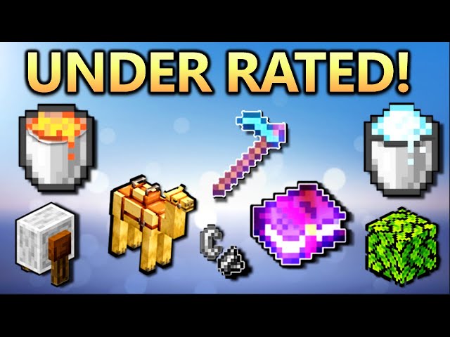 13 MOST UNDERRATED Minecraft Features That Are Actually Useful!