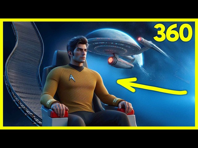 🚀 STAR TREK 360 Roller Coaster 🚀 USS Enterprise