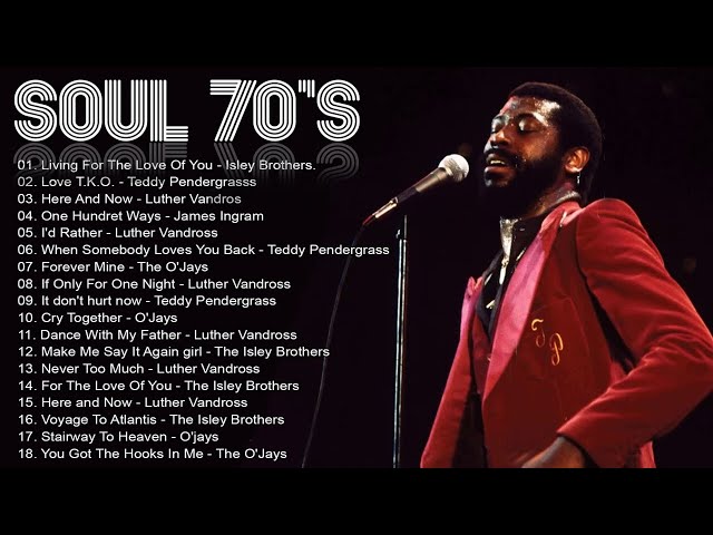 Greatest Hits Soul Music 70s - Marvin Gaye, Stevie Wonder, Aretha Franklin, Barry White