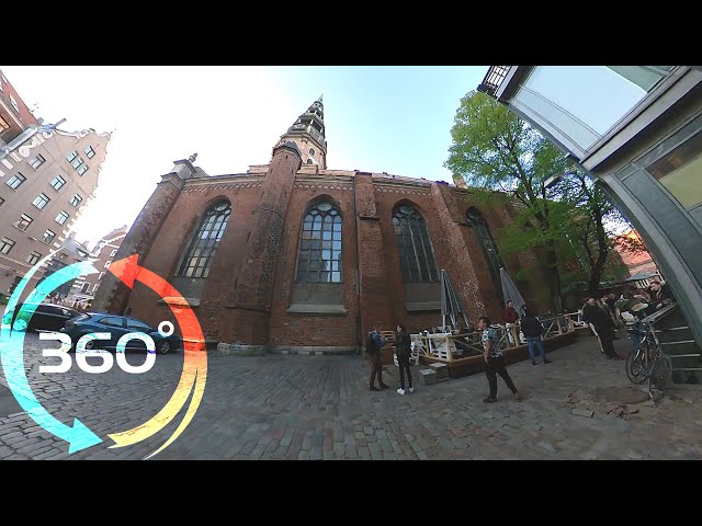 Old Riga 360 VR Walk  | прогулка по старой Риге