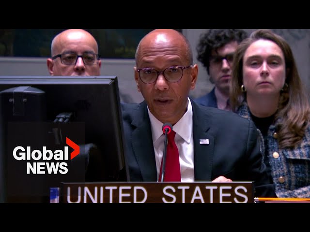 Israel-Gaza: US vetoes UN Security Council resolution on ceasefire