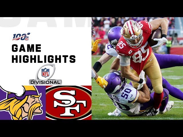 Vikings vs. 49ers Divisional Round Highlights | NFL 2019 Playoffs