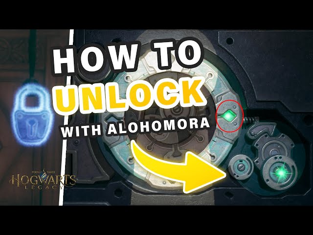 How to get Alohomora Charm & How to Unlock Locks ► Hogwarts Legacy