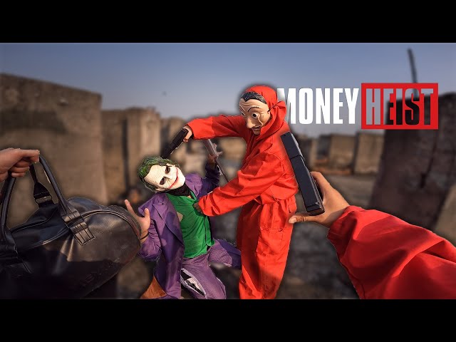 Parkour POV MONEY HEIST TEAM VS JOKER In REAL LIFE | Hunting For Revenge | Epic Live Action Movie