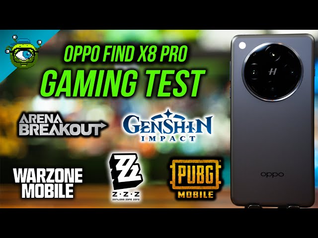 Oppo Find X8 Pro Gaming Test | Zenless Zone Zero, Genshin Impact, PUBG & COD: Warzone